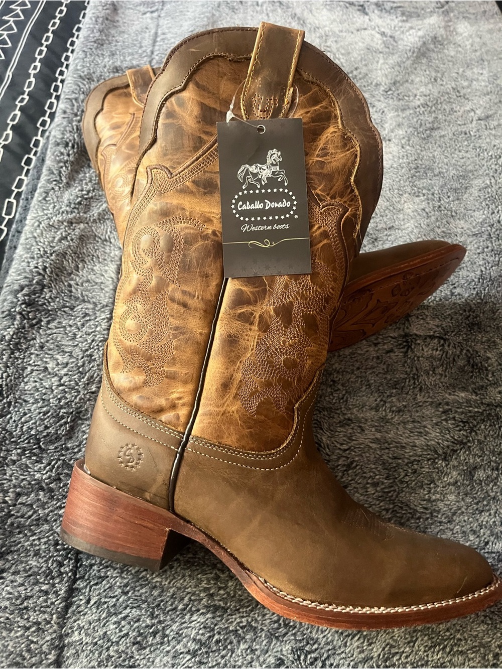 Corral Women’s Brown Leather Western Boots size 26 is 10 USA. - Picture 9 of 11